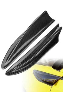 New 2Pcs Carbon Fiber Side Fender Fin Vents Cover Trim for Subaru BRZ 86 GT86 Scion FR-S3358135