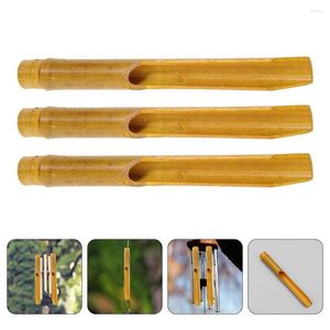Dekorative Figuren, 6 Stück Windspiel-Herstellungsrohre, Bambus-DIY-Rohre, Ersatzteile