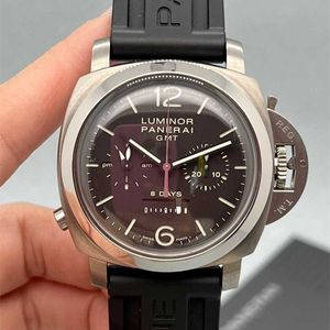 Movimento Mecânico Automático Paneraiss Panerai Luminor Relógios Pam 00311 Relógio Mecânico Automático Masculino 44mm Movimento de Alta Qualidade em Aço Inoxidável À Prova D 'Água