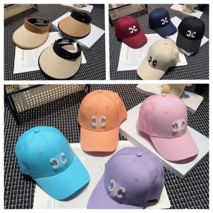 Spring/Summer Candy colored Baseball Cap Women's Minimalist Casquette Letter Embroidered Snapback Caps Men's Sports Sunscreen Designer Hats