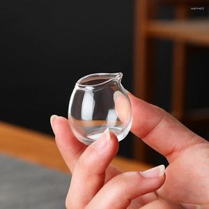 Wine Glasses 15ML Transparent Glass Coffee Tea Drinks Dessert Breakfast Milk Cup Heat Resistant Flavoring Small Mugs Drinkware