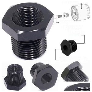 Filtro de combustível 1/2-28 Male a aço inoxidável Conector de linha de aço para Napa 4003 Wix 24003 SS SOENT TRAP CAP ADAPTER