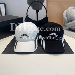 Chapéu bordado de designer Chapéu listrado Carta de luxo de lona Cap primavera Summer Summer Casual Hat Street Caso Caso Esportes Esportes solares ao ar livre