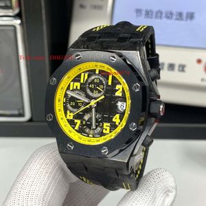 Designers Chronograph 26205 Men's The Time 26406 Alloy Automatic Superclone JF Titanium Mechanical Steel 26176 Watch APS 42mm Series Movement Carbon Fiber 399 518