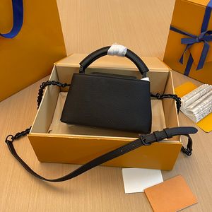 Umhängetaschen Top Designer Umhängetaschen East-West Mini-Handtasche Rindsleder 10A 1:1 Spiegel Hochwertige Kettentasche Canvas-Tasche Mit Box WL312