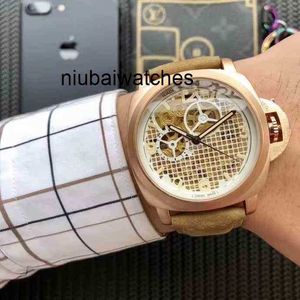 Uhr Hochwertige Herren-Designer-Luxusuhren für mechanische Armbanduhr Business Casual Sports Hollow Wiqz
