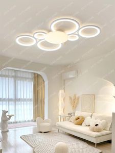 Ceiling Lights Living Room LED Lamp Full Spectrum Anti-Blue Light High Display Finger Eye-Protection Simple Lamps