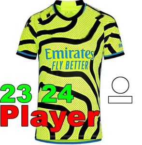 SAKA Soccer Jerseys G. Jesus Odegaard Rice Havertz 23 24 Gunners Martinelli Smith Rowe Nketiah Zinchenko Saliba Trossard Football Shirt