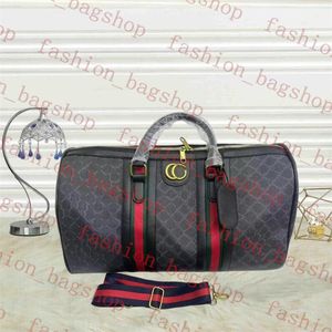 Designer Duffle Bag Duffel Bags Bagage axelväskor Män kvinnor stor kapacitet väska bagage canvas läder tote handväska casure rese crossbody lyx tygväska