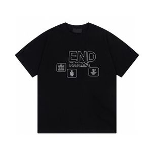 キッズデザイナー服ベビーTシャツ夏の半袖100％コットンキッドTシャツ快適な通気性のあるレターFトップブランドガールボーイティー1-15エイジ