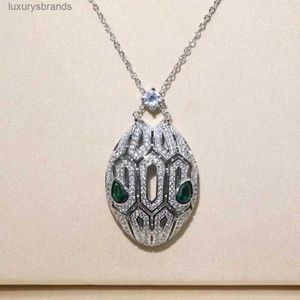 Halskette Designer Top Hochwertiger Schmuck für Frauen Schlangenanhänger Dicker Anzug Feine individuelle luxuriöse Ohrringe Klassische Elemente der Straßenfotografie Heiß