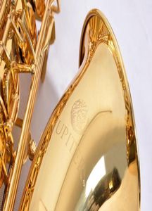 Nya Jupiter JTS587GL BB Tune Tenor Saxofon Högkvalitativ mässing Guldplaterade professionella musikinstrument Pärlknappar med M8559251