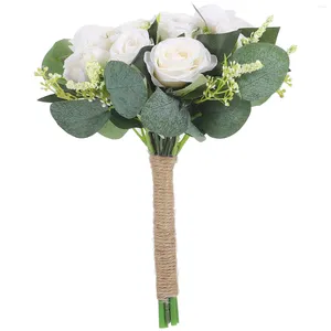 装飾的な花新鮮な森林花嫁ウェディングブーケ旅行植物ブライダルブーケロマンチックなテーブルデコレーションビーチモリ局