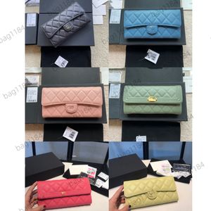 Sac femme shoulder bag Designer wallet luxury card Classic long c Wallet holder Casual checkbook cards Plain Flap Calfskin Sheepskin Bag coin purse wallets 10A TOP