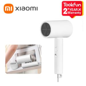 Torkar 2023 Xiaomi Mijia Portable Anion hårtork H101 1600W snabb torr professinal rese vikbar 50 miljoner negativa joner hårvård