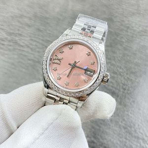 GS Factory Top Lady Damenuhr, 31 mm, Roségold, Edelstahl, beste günstige 2236 Automatikuhr mit mechanischem Uhrwerk