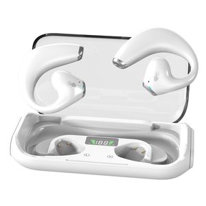 2024 OWS Bone Conduction Bluetooth Earphones Wireless Sports Headphones Mic Waterproof Touch Control Earbuds