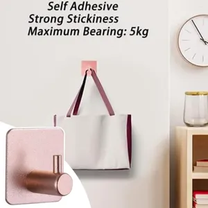 Hooks Hanger Hook Convenient Durable Wall For Home Bathroom Kitchen Storage Heavy Duty Self-adhesive Towel Holder