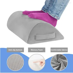 Pillow Under Desk Feet Relaxing Support Foot Slow Rebound Sponge Comfort Stool For Home Office Computer Work