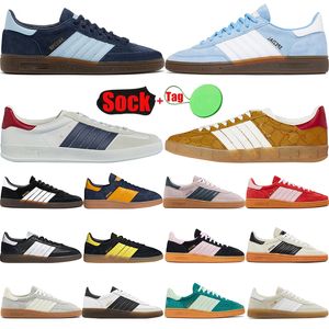 Designerskor Special Navy Gum Clear Pink Cream White Wonder Beige Chaussure Leather Striped Skate Walk Sneakers For Mens Womens Trainers