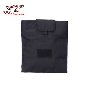 Faltbare Recycling-Tasche für taktische Outdoor-Ausrüstung, Hüfttasche, Aufbewahrungstasche, MOLLE-Befestigungstasche