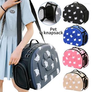 Dog Carrier Portable Folding Breathable EVA Backpack For Pets Cute Bag Cats And Dogs Outside The Household Fashion