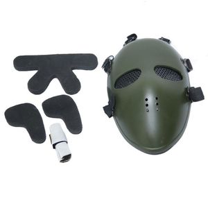 Katil örgü tam yüz koruyucu maske, açık taktik savaş koruyucu maske, kaput