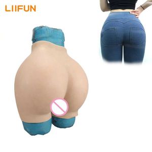 Breast Pad Liifun Realistic Vagina Panties Full Silicone Pads Buttocks and Hips Enhancer Fake Hip Body with Cathete Shaper Panty 240330