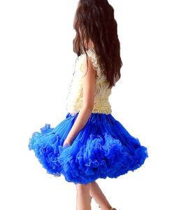 Girls Tutu Skirt Clothing Pettiscirt Fluffy Tutus Ballet Dance Princess Party Jailts Solid Kids Baby Girl Tutu Childer Y2009375256