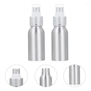 Garrafas de armazenamento 2 PCS Bitters Spray Garrafa Mini Cocktail Atomizador Pulverizador para Perfume Café Acessórios Bar Alumínio Viagem