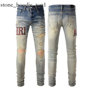 Jeans Amirir Jeans Designer de marca de luxo Jeans Jeans de alta qualidade Denim calças de jeans bordados Biker Streetwear Amirir Jeans 22 ROCK Women Ksubi Jeans Amirir Jeans Men 9419