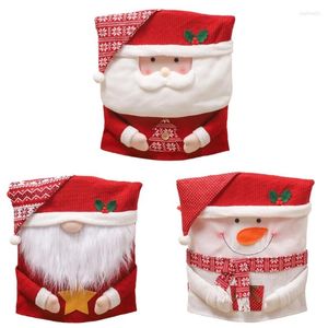 Capas para cadeiras Red Hats Dining Christmas Kitchen Decor Cover 594C