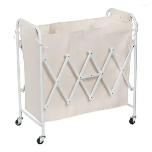 Laundry Bags Accordion Triple Sorter