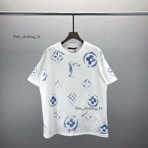 LVSEメンズティーポロスラウンドTシャツネック刺繍と印刷されたポーラースタイルの夏の摩耗ストリートピュアコットンモンキーメンズ新しい188