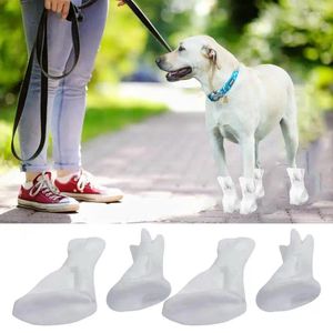 Cão vestuário respirável sapatos para animais de estimação à prova dwaterproof água ao ar livre andando net macio verão anti deslizamento botas de chuva calçado para pequenos gatos cães