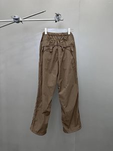 Women's Pants Cargo Ultra-thin Fabric In Summer Is Not Stuffy Trouser Leg Waist Adjustable Design