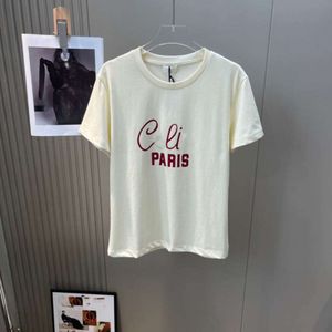 women t shirt designer T shirts womens summer fashion solid colour letter print graphic tee round neck casual short sleeve cotton Shirt one Color