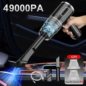 Vacuum Cleaners Wireless Portable Car Vacuum Cleaner Cordless Handheld Auto Vacuum Car Dual Use Mini Vacuum Cleaner Household Appliance yq240402