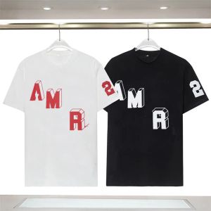 Verão Mens Designer Camiseta Casual Homem Mulheres Tees com Letras Imprimir Mangas Curtas Top Venda Luxo Homens Hip Hop Roupas Tamanho S-3XL