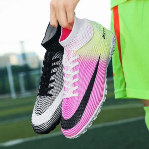 ALIUPS Size 31-48 Women Soccer Shoes Sneakers Men Football Boots Kids Futsal Football Shoes for Boys Girl Soccer Cleats