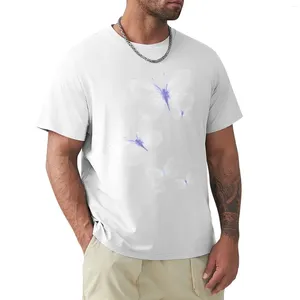 Herrpolos ängelfjäril t-shirt pojkar djur tryck svett skjortor grafiska tees män t-shirt