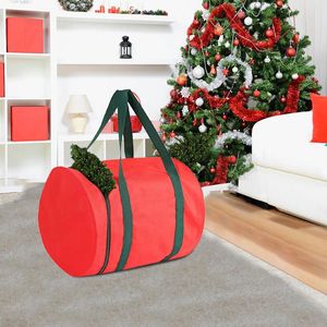 Aufbewahrungstaschen, Weihnachtslicht-Tasche, Stoff, Glühbirne, rund, Urlaubsset, Organizer für Navidad-Geschenk