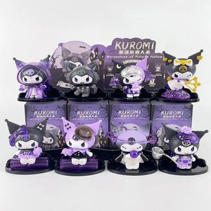 Kuromi Blind Box Wearwolves Millers Hollow Série Ação Figuras Toys For Girls Christmas Gift 240301 240325