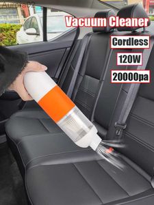 Cleaners Cleaners 20000Pa 120W Cordless Cleaner Claw Caravan Carn Dashboard Dashboard Washer Washer Strong Cyclone Saction Device YQ240402