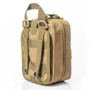 Bolsa tática de 800d Bag ao ar livre Cintura militar Fanny Pack Primeiros soces bolsa de caça à bolsa de caça à cintura Bolsa de cintura Pacote de exército