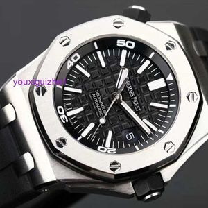 Роскошные наручные часы AP, мужские часы Royal Oak Offshore, автоматические механические часы для дайвинга, спортивные подержанные роскошные часы, комплект 15710ST.OO.A002CA.02