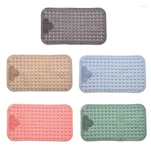 Carpets Non-Slip Bath Tub Mat Shower Bathtub PVC Rug With Suction Cups And Drain Holes Bathroom Toilet Floor Pad