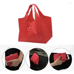 Storage Bags Oxford Cloth Grocery Bag Handbag Household Organization Holder Supplies For Vegetable Fruit Collection