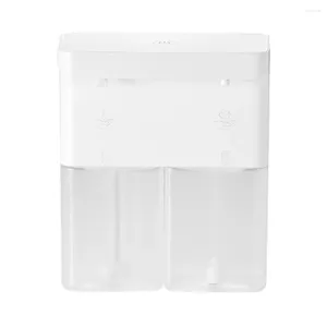 Dozownik z mydłem w cieczy 300 ml Automatyczny czujnik podwójny USB ładowanie 3-poziomowe regulowane mocowanie ścienne do łazienki