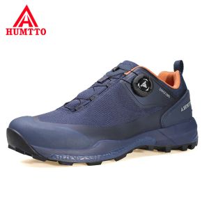 BOTAS Humtto Treinadores esportivos à prova d'água Tênis de corrida de ginástica de ginástica respirável para homens novos designers casuais jogging man sapatos